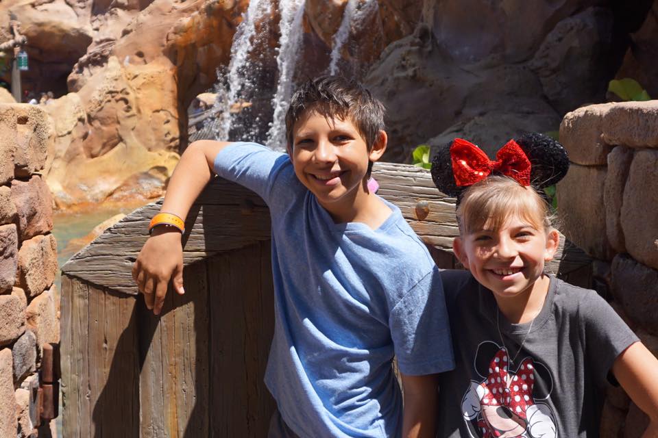 Mouse ears- siblings at Disneyworld