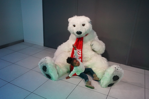 DIsney Springs - Coca Cola Store Bear