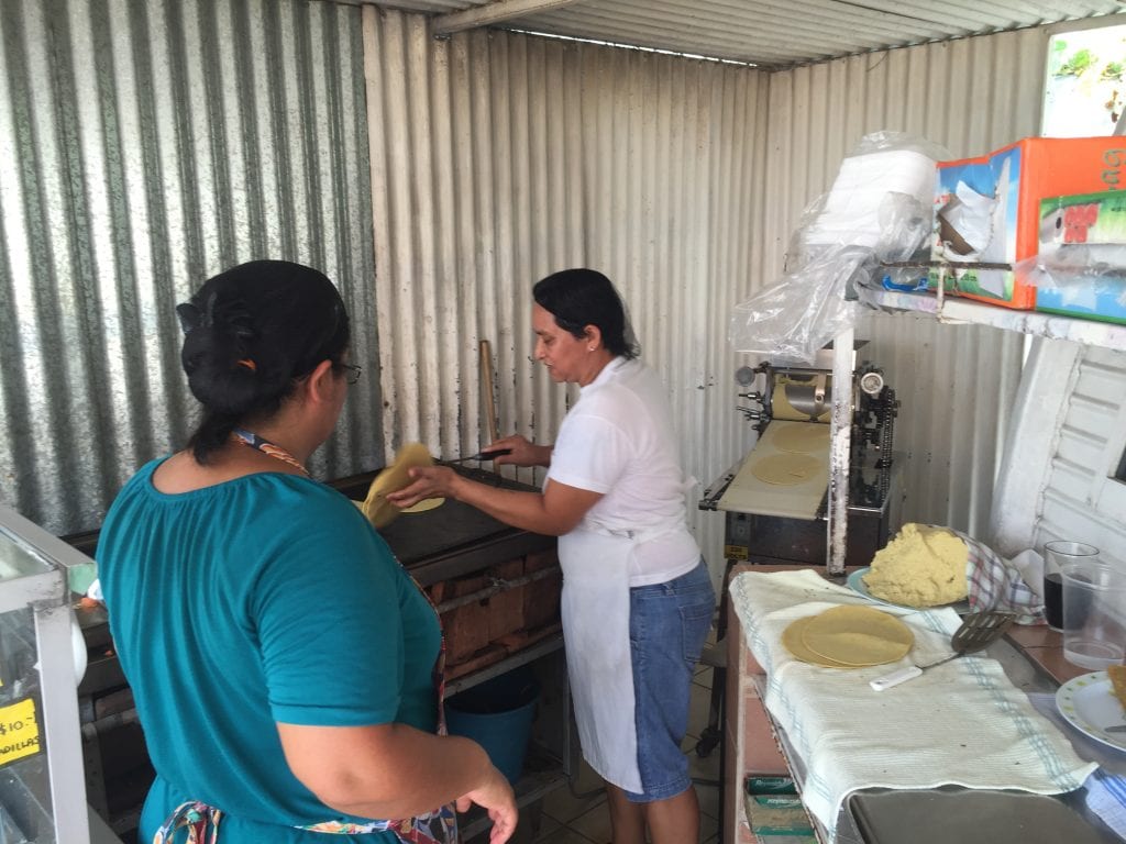 Handmade Tortillas in Cozumel on the Cozumel Chef food tour