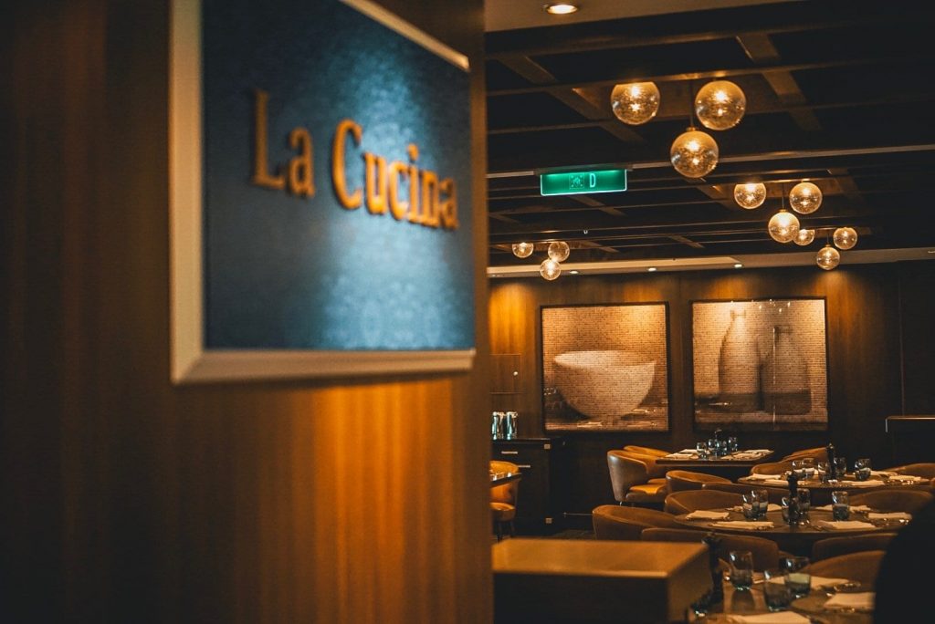 Norwegian Joy Restaurants - La Cucina