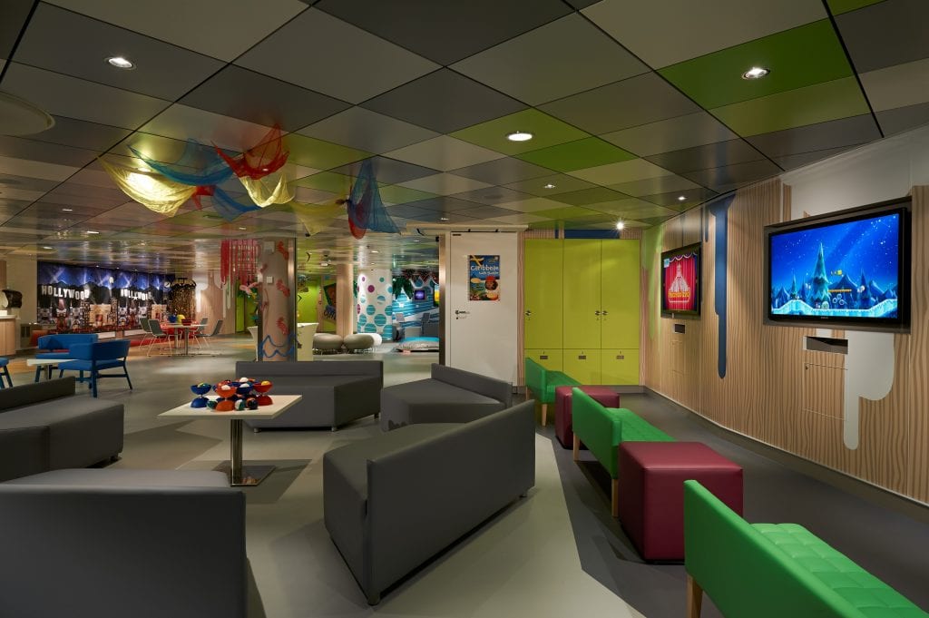 Splash Academy Kids Club on the Norwegian Cruise Getaway ship