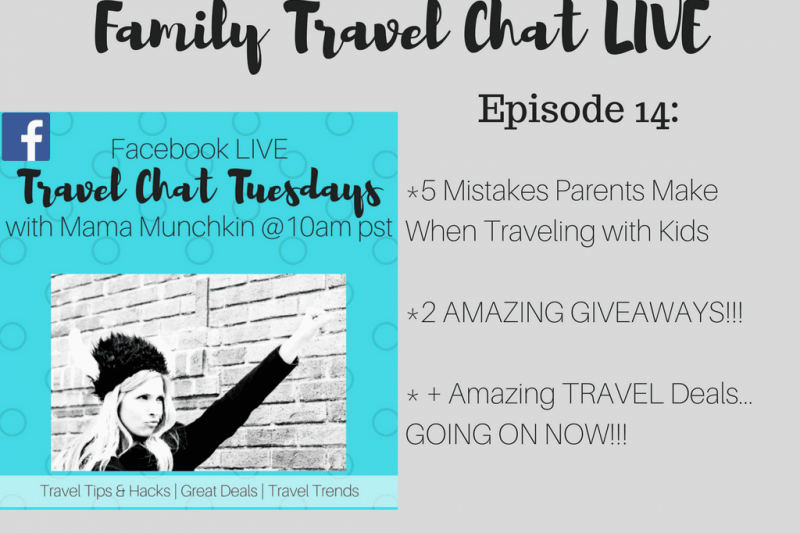 The BEST Family Travel Tips + Advice Every Tuesday Morning LIVE on Facebook from Global Munchkins + INCREDIBLE Flight Deals & GIVEAWAYS!!!