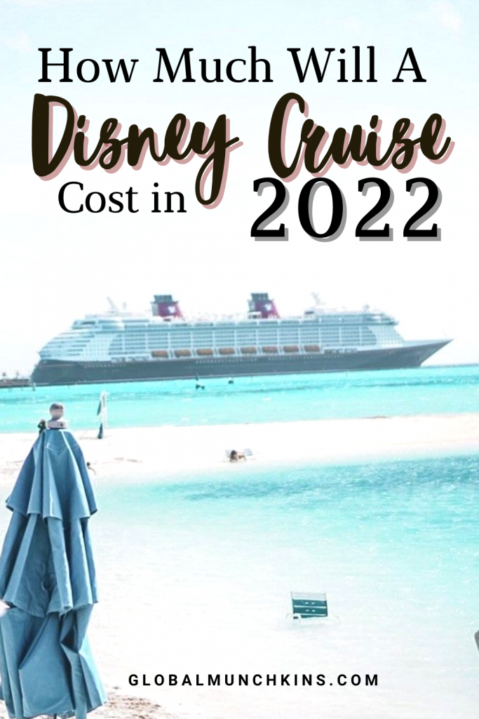 How Much Does a Disney Cruise Cost? We break down all the details! Thinking of sailing with Mickey? We are here to break down how much a Disney cruise costs, what's included and is it worth it compared to other cruises. #disneycruise 