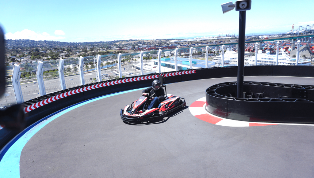 NCL Bliss Go Kart at Sea (1)