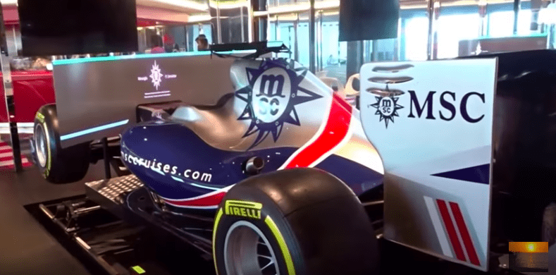 F-1 Race Simulator MSC Meraviglia